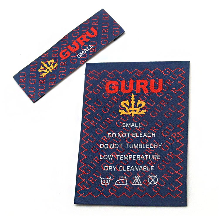 新款織嘜定做女裝領標定做織標布標內(nèi)衣家紡標簽織嘜章袖口定制